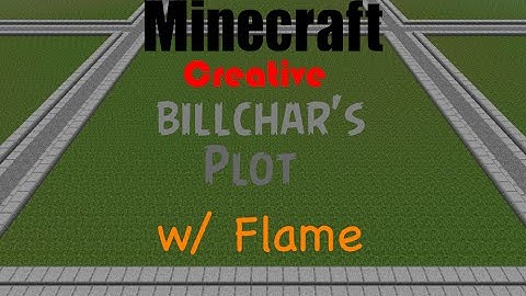 Minecraft Creative Showcase: Billchar