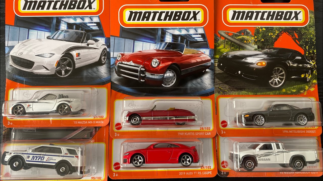 Matchbox 6 Cars to add to the Collection from Target YouTube