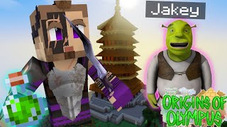 Origins of Olympus #37 - "I TURNED HIM INTO SHREK?" (Percy Jackson Minecraft Roleplay)
