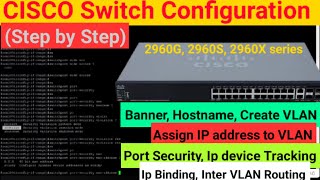 Cisco Switch Basic to Advanced Configuration | Cisco Switch Configuration Step by Step (2960 Series) screenshot 5