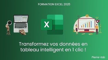 Transformez vos données en tableau intelligent en 1 clic !