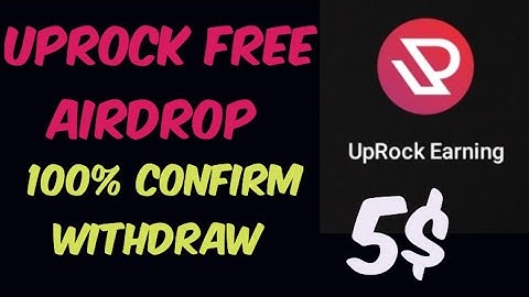 uprock free airdrop 100% confirm withdraw/ uprock new update/#viral#youtube#uprock
