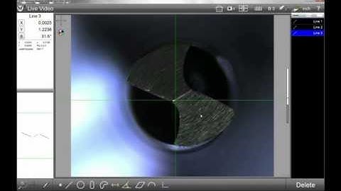 Cutting Tool Inspection - Winslow Engineering Model 560 Tool Analyzer