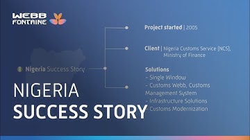 Webb Fontaine Solutions for Nigeria