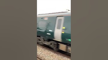 Class 800 passing Trowbridge with a lovely 4 tone Doppler if you wanna call it that