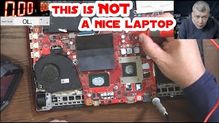 ASUS Rog STRIX G531g - No power repair - Exploding capacitor startup sound - This is sick!