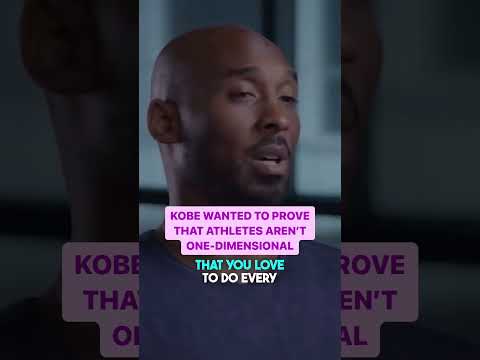 Kobe Bryant Wanted to Prove That Athletes Were Not Only One-Dimensional With His Retirement...