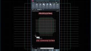 AutoCAD EXTRIM Command | Beginner vs Professional Workflow #shorts #autocad #autocadtips #trending