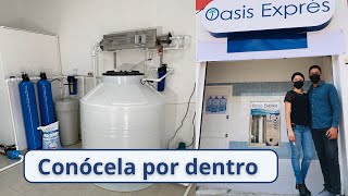 ¿Cómo funciona una purificadora de agua 24 horas? | Oasis exprés