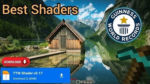Top best Minecraft shaders for Pocket Edition (PE) || shaders of Minecraft Pocket Edition Minecraft