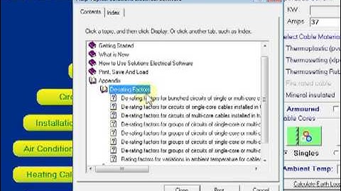 Cable Calc Derating Factors by darren robinsen