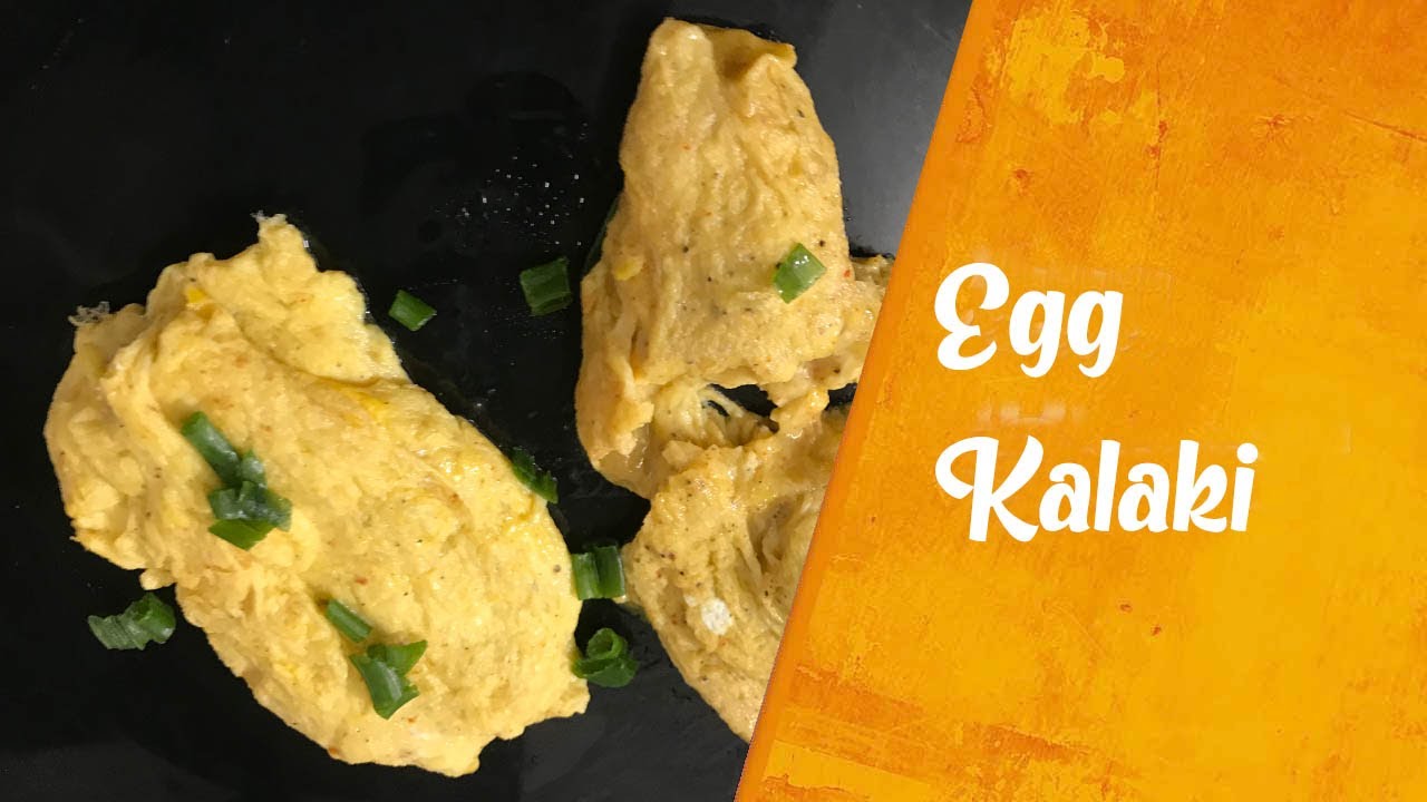 Egg Kalaki Egg recipe Quick egg recipe Quick snack Egg oeuf