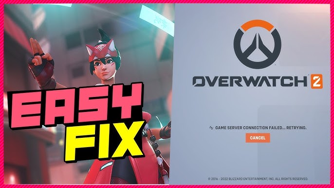 Fix Overwatch 2 "Unexpected server error" & "Game server connection failed"  On PC - YouTube