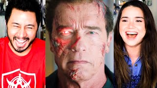 ARNOLD PRANKS FANS AS THE TERMINATOR...FOR CHARITY! | Reaction | Jaby Koay