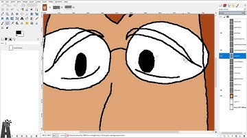 Creating Animation Assets in GIMP 2 -- Lip Flaps