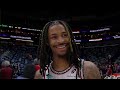 Ja Morant Walk Off Interview | Grizzlies at Pelicans