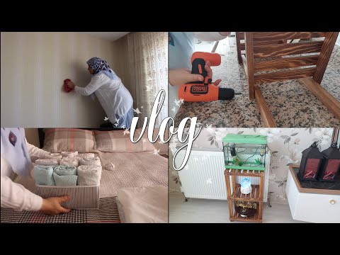 Sessiz vlog/ günlük vlog/ temizlik videoları/ temizlik vlog/ Muzlu Magnolya/ salon temizliği