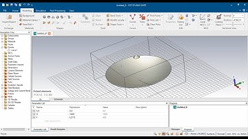 Parabolic Reflector Antenna Design in CST