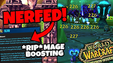 Mage Boosting is DEAD in TBC Anniversary - HUGE Nerfs | The Burning Crusade