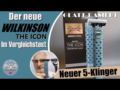 DER NEUE WILKINSON 'THE ICON' ║ Im Vergleichstest Gillette Labs / Nassrasur // GLATT - RASIERT