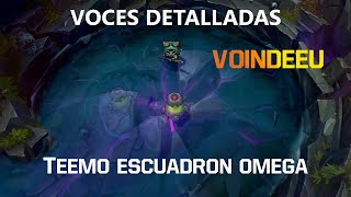 [Español europeo] Teemo escuadrón omega | Voindeeu | Voces e interacciones detalladas