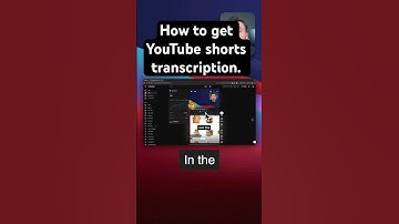 How To Get YouTube Shorts Transcripts Fast