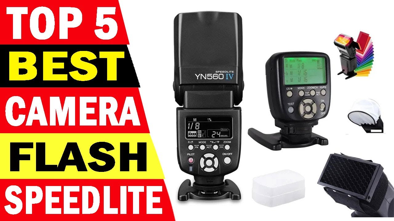 Top 5 Best Camera Flash Speedlite Review In 2024 YouTube