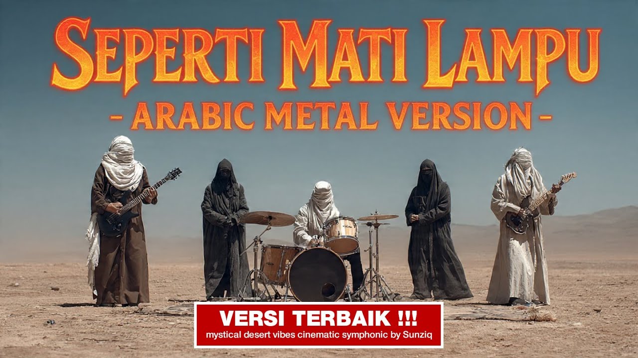 SEPERTI MATI LAMPU - KING NASSAR (Arabic Metal Epic Cinematic Orchestral | AI Cover) by #sunziq