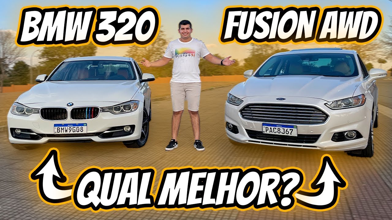Comparativo: BMW 320 F30 x Ford Fusion Titanium. Dois restos de rico de respeito!