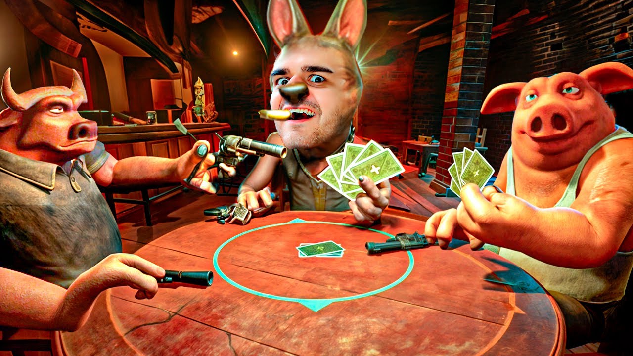 Esse jogo é uma mistura de TRUCO e ROLETA-RUSSA (tô falando sério)