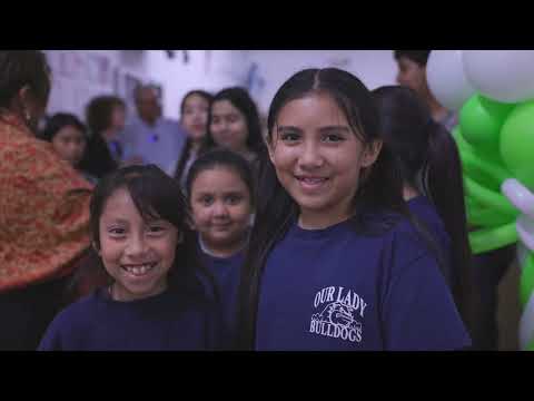 College Football Playoff Foundation’s Extra Yard Makeover Project at Our Lady of Hungary School