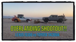 Overlanding Shootout!!  Lexus IS300 Rally Car vs. Toyota Tacoma - Father vs. Son!! by Tom's Tinkering and Adventures 249 views 1 year ago 17 minutes