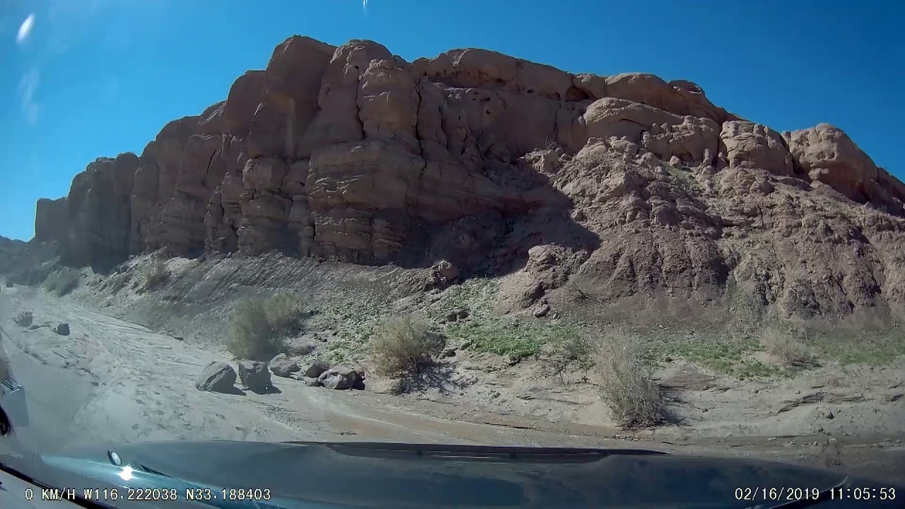 Borrego Mountain Wash, Part One YouTube