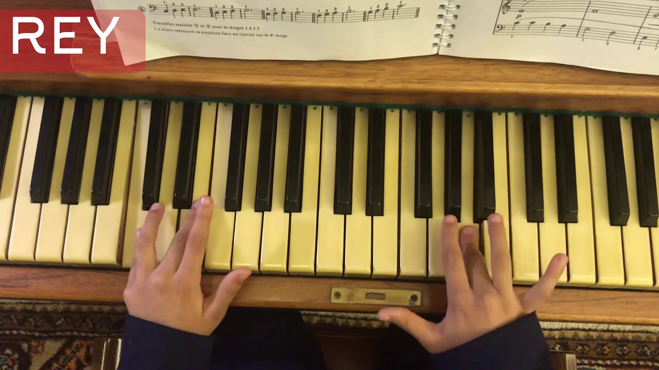 Ma première année de piano 🎹 ( EVENTAIL ) page 47 numero 58 - YouTube