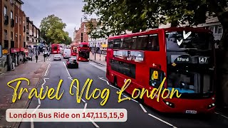 🚌 An Atmospheric Autumn Journey: Ilford to Green Park via 147, 115, 15 & 9 screenshot 1