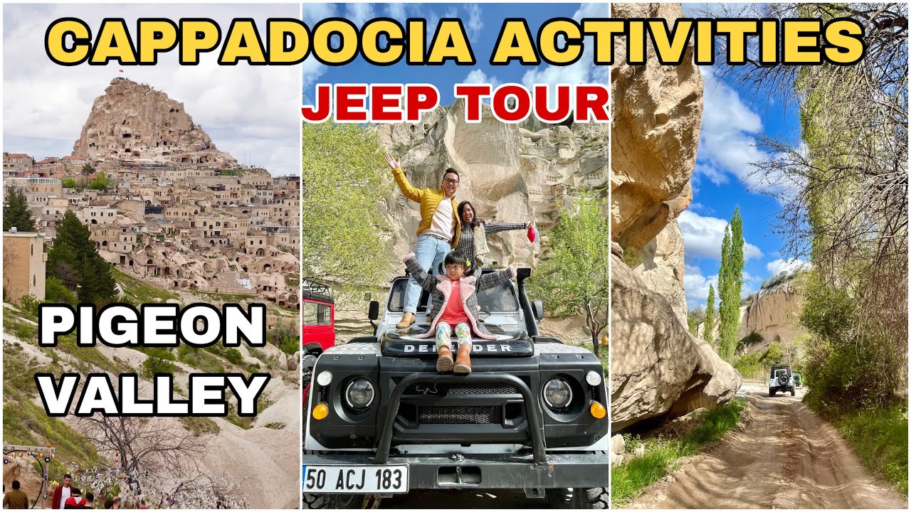 DAY 2 CAPPADOCIA: URGUP, PIGEON VALLEY, JEEP TOUR, UCHISAN CASTLE // PART 2