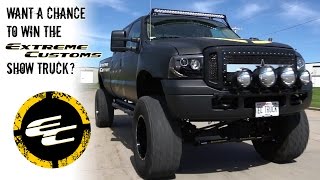 Want to the Extreme Customs Ford F-350 Show Truck?! #ECGiveaway