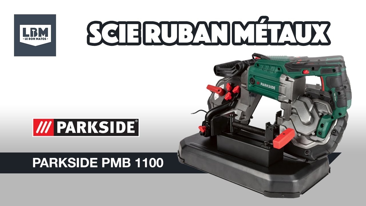 Parkside] Scie a ruban pour métaux PMB 1100 B2 