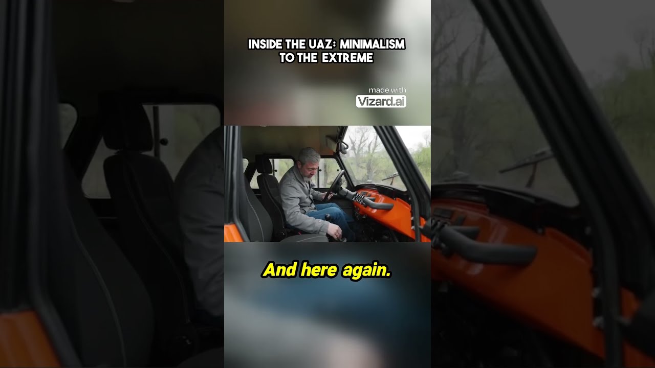 Inside The UAZ Minimalism To Extreme