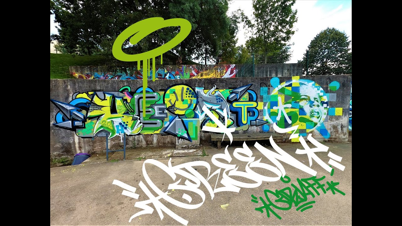 heit one / green graffiti