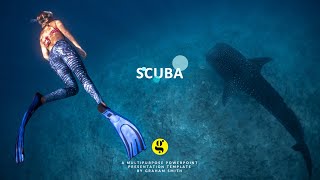 Detalles Scuba Powerpoint Template by Graham Smith Guía