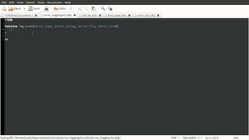 PHP Tutorial: Error Logging [part 02]