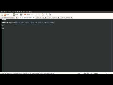 PHP Tutorial: Error