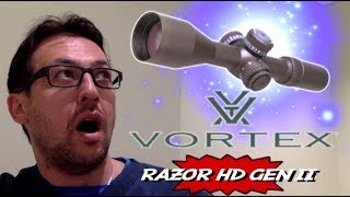 Vortex Razor 4.5x27x56 HD GEN II Riflescope Unboxing and First Impressions.