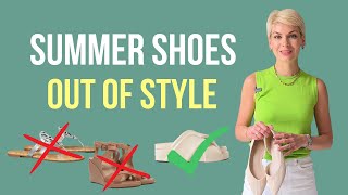 SHOES THAT ARE OUT OF STYLE IN SUMMER 2023| WHAT TO WEAR INSTEAD | SHOE TRENDS 2023