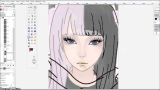 Premade IMVU DP Speedpaint using GIMP