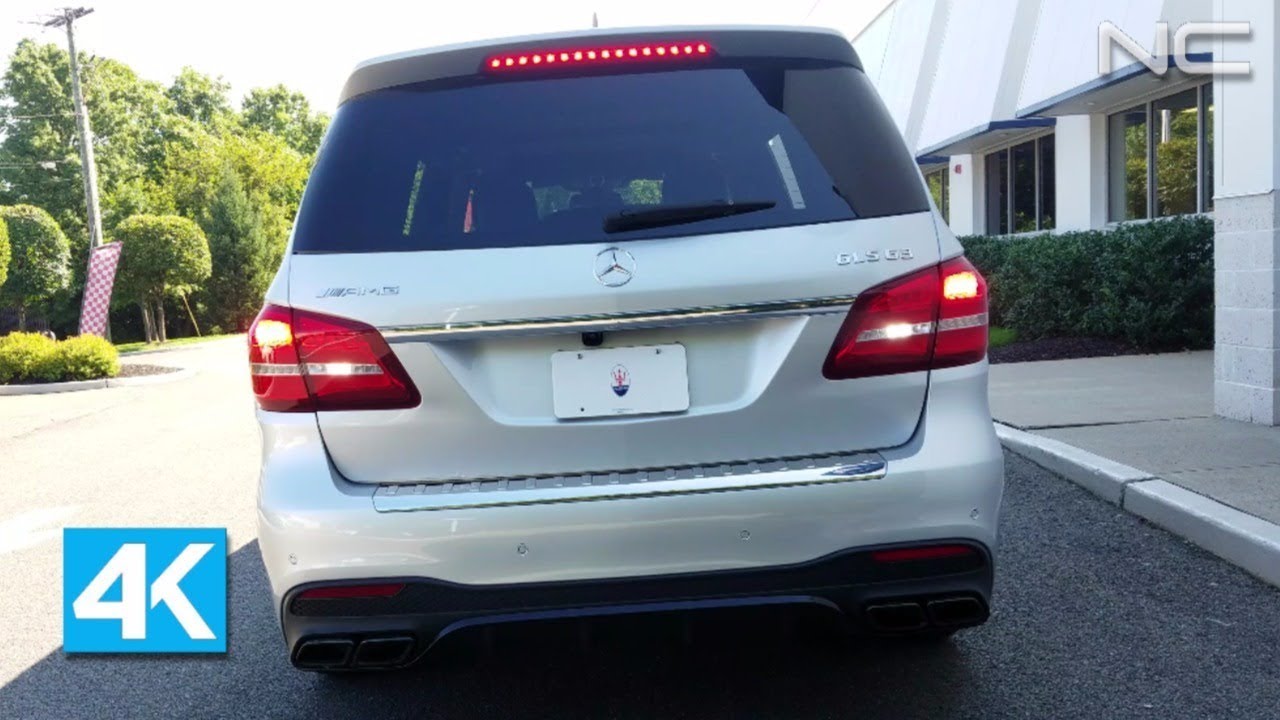 2017 Mercedes Gls 63 Amg Startup Exhaust Engine Revs Sound