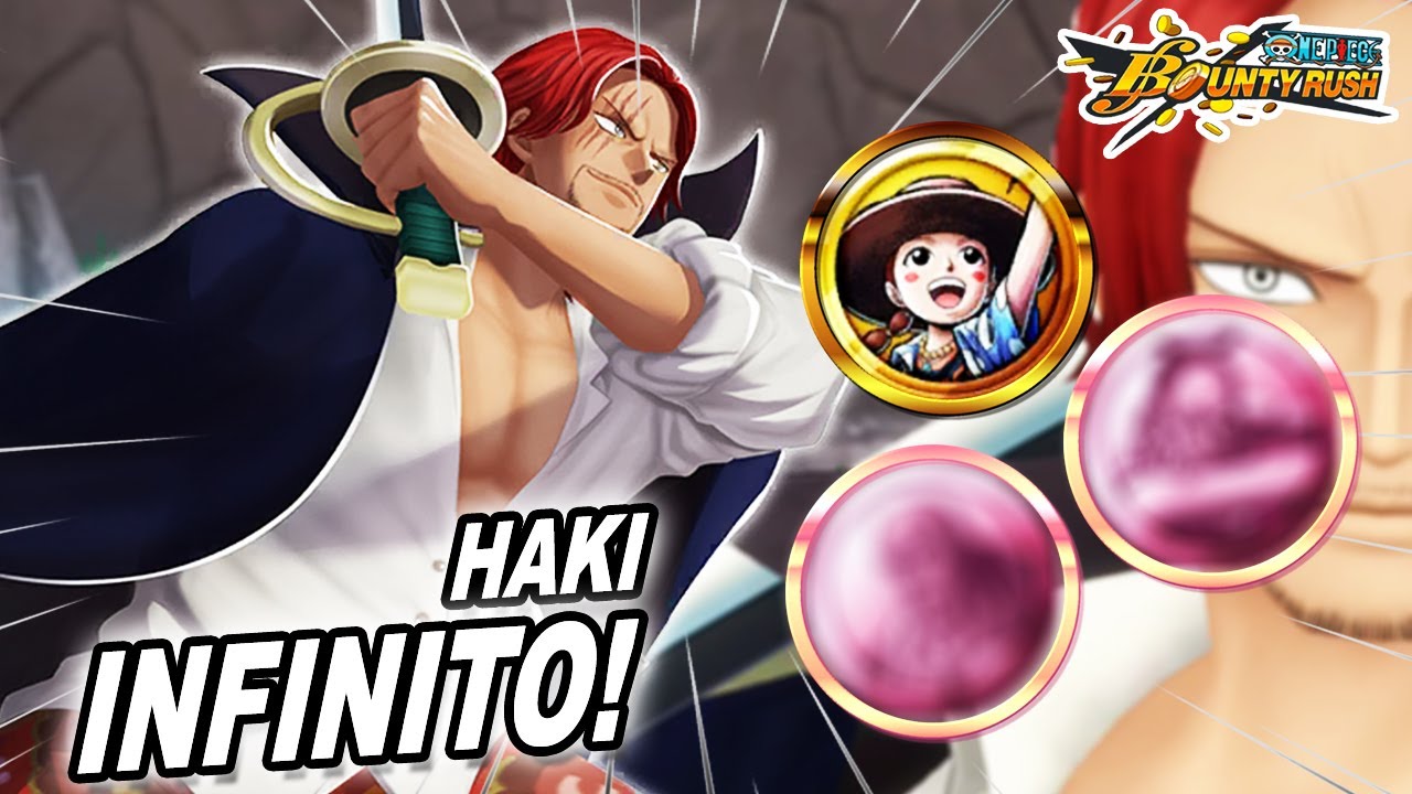 Esta BUILD hace que SHANKS KAMUSARI tenga SKILL & HAKI INFINITO! | One piece bounty rush