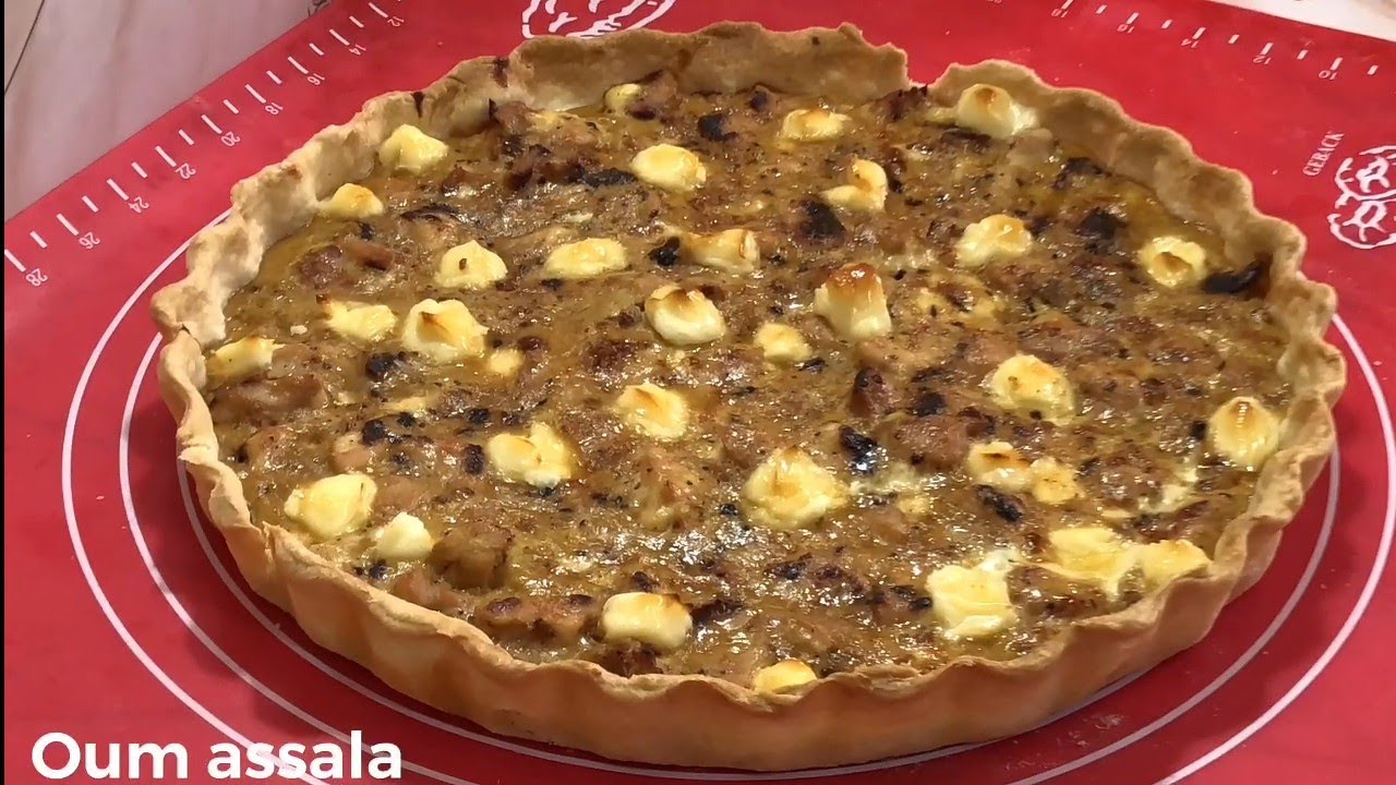 كيش بالدجاج 🌙 بحشوة ماتتشبعش. جربوها اكيد رايحين تحبوها