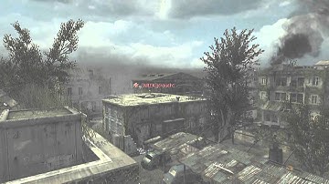 MW3 | Awesome Throwing Knife Across Map!